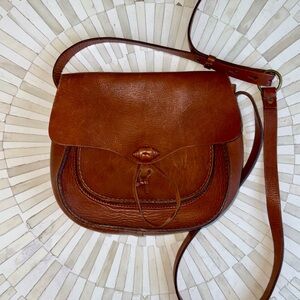 Madewell Elegant Brown Leather Women's Bag